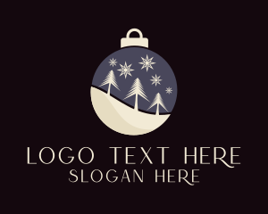 Pine - Holiday Season Decor logo design