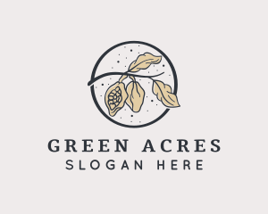 Farming - Peanut Plant Farm logo design