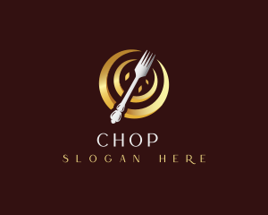 Fork Restaurant Dining Logo