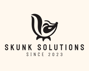 Skunk - Modern Skunk Animal logo design