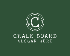 Chalk Board School logo design