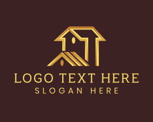 Rental - Luxury Real Estate logo design