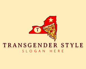 New York Style Pizza logo design