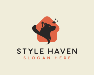 Shelter - Canine Dog Kennel logo design