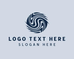 Advertising - Psychedelic Waves Biotech logo design