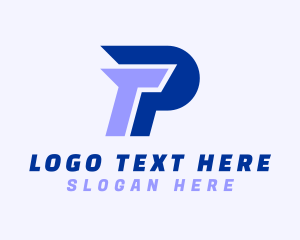Letter Be - Fast Tech Software logo design
