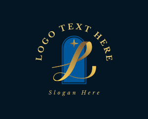 Elegant Boutique Arch Logo