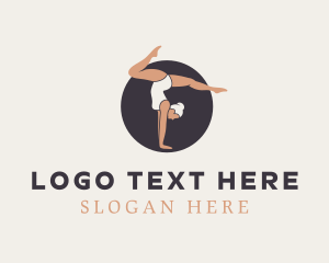 Olympics - Gymnast Body Exhibition logo design