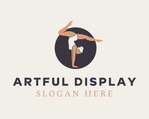 Gymnast Body Exhibition logo design