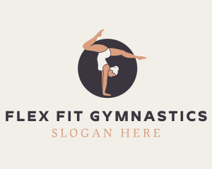 Gymnastics - Gymnast Body Exhibition logo design