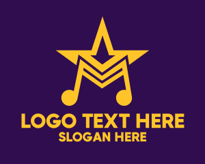 Sign - Musical Talent Star logo design