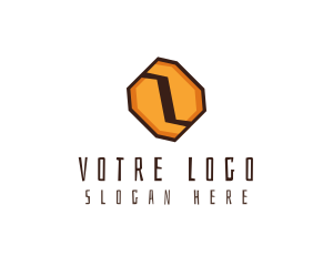 Organic Coffee Bean Logo