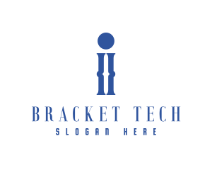 Bracket - Coding Technology Programmer logo design