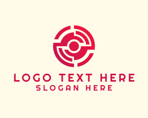 Target - Tech Target Company logo design