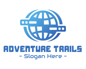 Global Server Tech Company logo design