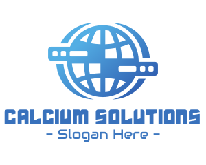 Global Server Tech Company logo design