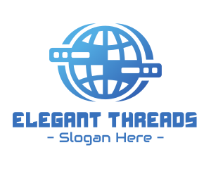 Global Server Tech Company logo design