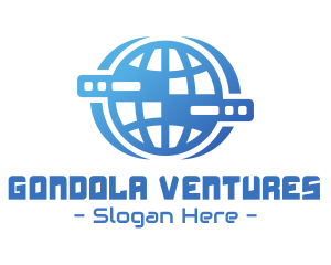 Global Server Tech Company logo design