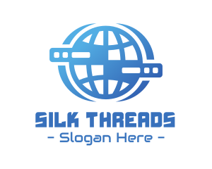 Global Server Tech Company logo design