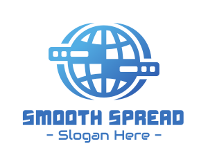 Global Server Tech Company logo design