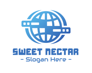 Global Server Tech Company logo design