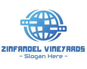 Global Server Tech Company logo design