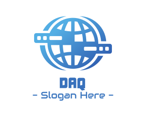Internet - Global Server Tech Company logo design