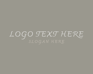 Beauty Salon - Elegant Classy Business logo design