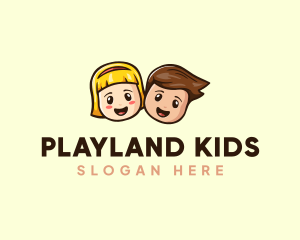 Children Daycare Preschool logo design