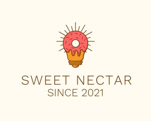 Doughnut Dessert Patisserie logo design