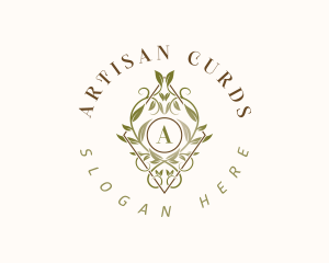 Elegant Leaves Luxury logo design