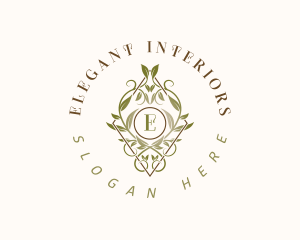 Elegant Leaves Luxury logo design