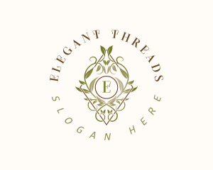 Elegant Leaves Luxury logo design