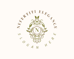 Elegant Leaves Luxury logo design