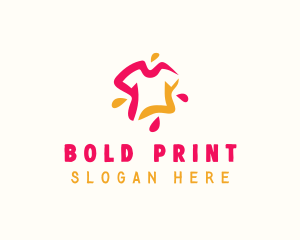 Shirt Apparel Printing logo design