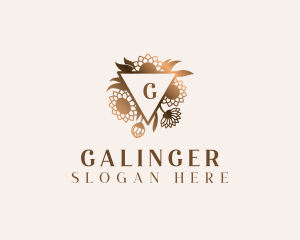 Stylish Floral Garden Logo