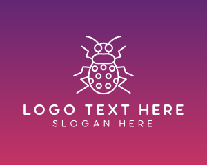 Error - Insect Bug Outline logo design