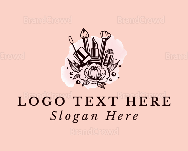 Flower Beauty Product Logo