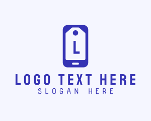 Shopping - Mobile Phone Gadget logo design
