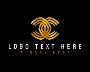 Vc - Luxury Premium Company Letter C logo design