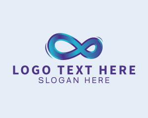 Technology Generic Infinity Loop logo design