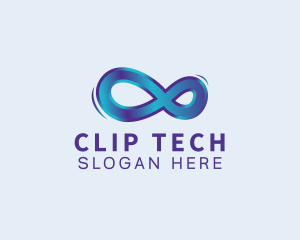 Technology Generic Infinity Loop logo design