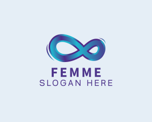 Technology Generic Infinity Loop logo design