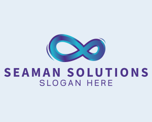 Technology Generic Infinity Loop logo design