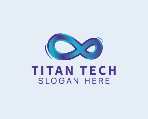 Technology Generic Infinity Loop logo design