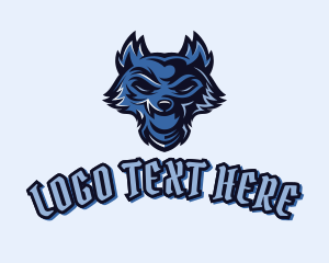 Esports - Blue Wolf Esports logo design