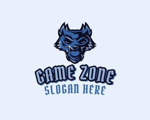 Blue Wolf Esports logo design