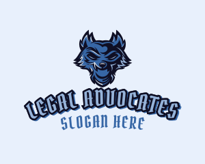 Esports - Blue Wolf Esports logo design