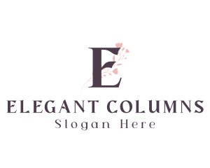 Floral Elegant Beauty logo design