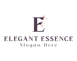 Floral Elegant Beauty logo design